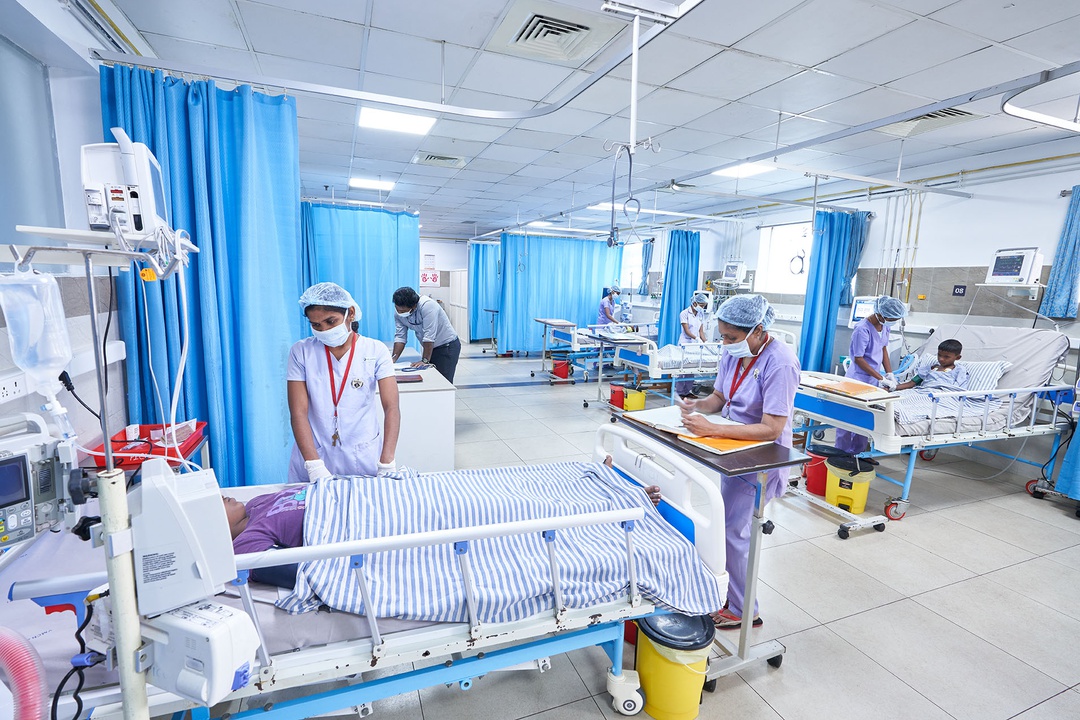 2,168-Bed Hospital (General + Super-specialty; 840+ OPD)