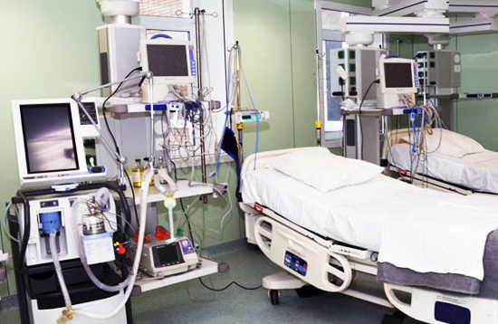 PMCH Hospital (505 beds, 46 ICU, 10 modular OTs)