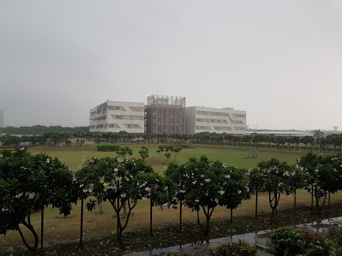 Central Fountain & Green Campus