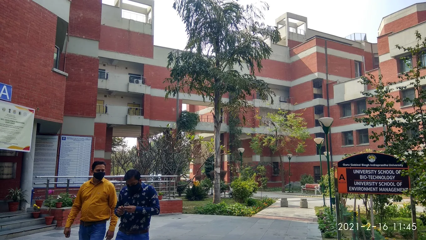 78-Acre GGSIPU Main Campus (Shared Facilities)