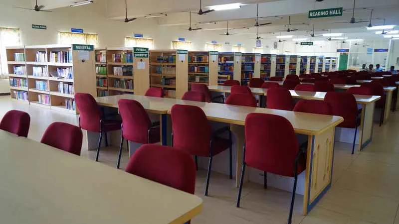 Library (11,100+ books, 120 journals)