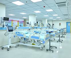 830-Bed Hospital (1,749 OPD/day) with Cath Lab, MRI, ICU, PICU, NICU, SICU