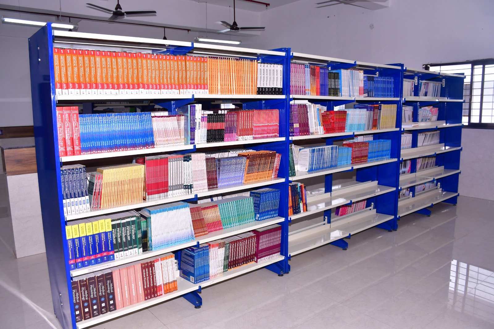 Central Library — 4,000 Sq.mt, 25,080 Books