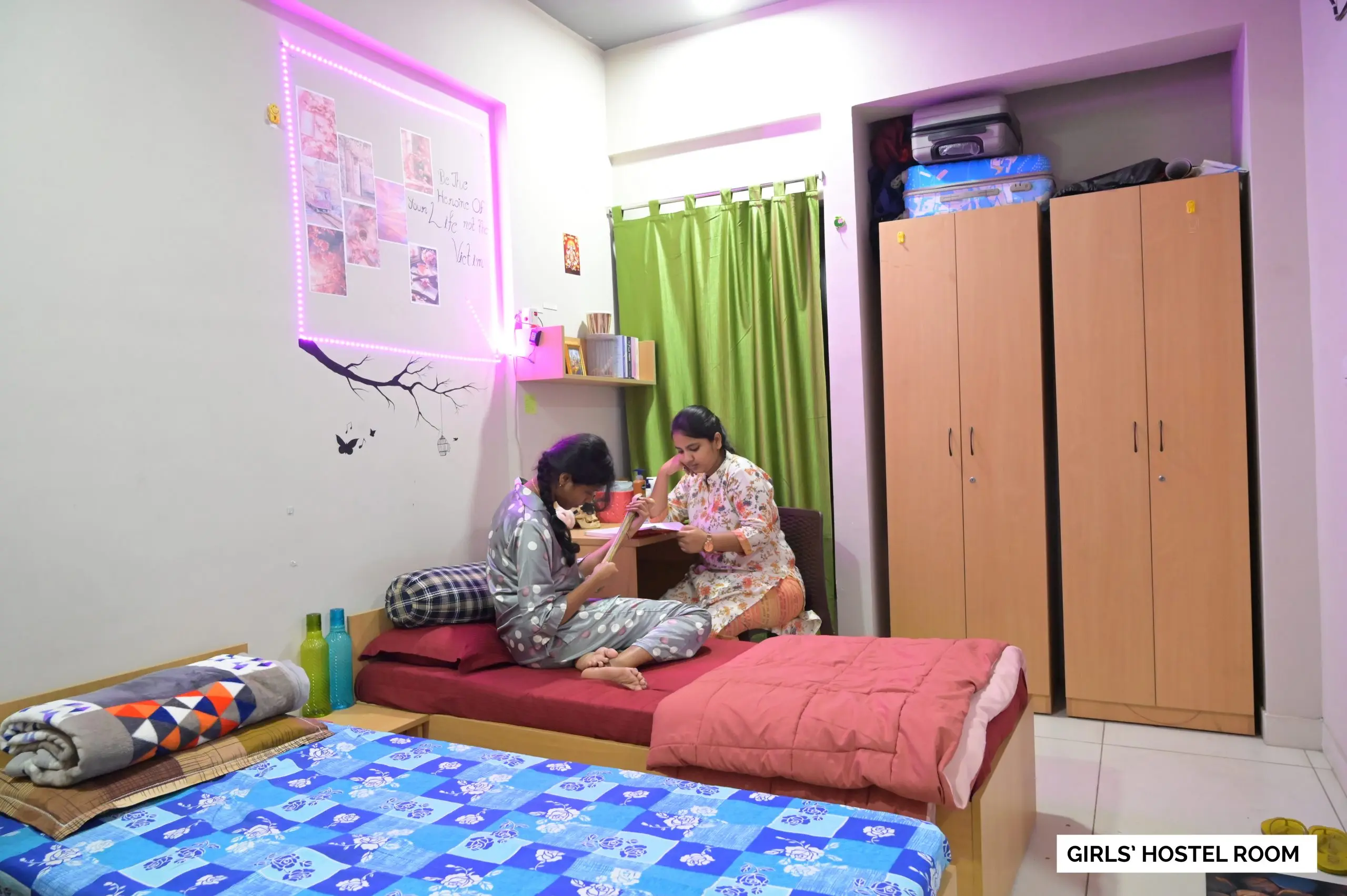 Hostels (Boys & Girls — INR 1,080/Year + Lake View)
