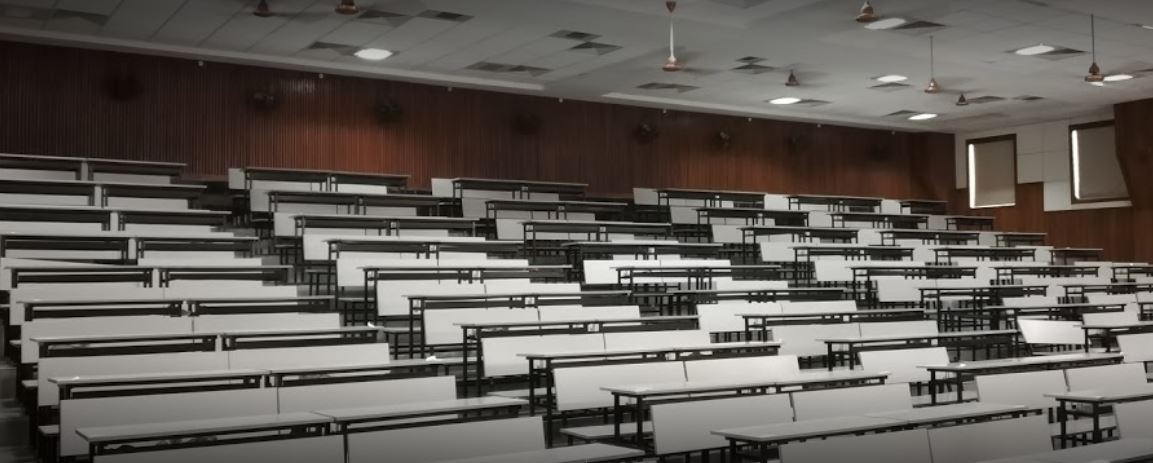 Lecture Halls (300-student capacity) + Labs + Library