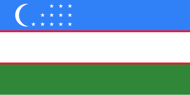 Uzbekistan flag