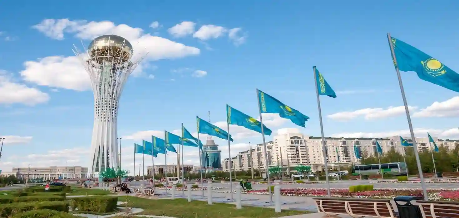 Kazakhstan skyline